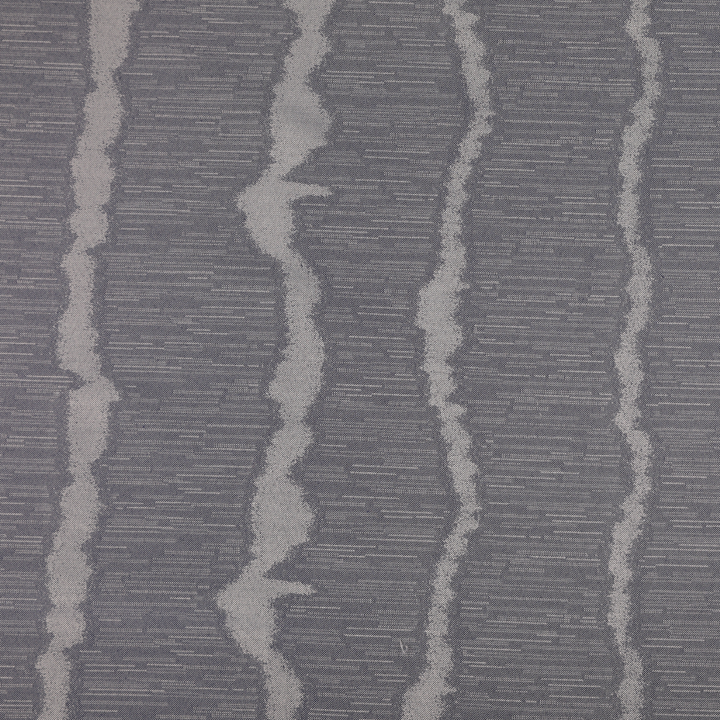 Abstract Lines Denim Jacquard - Grey