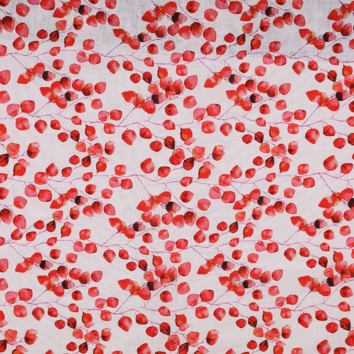 Floral Printed Plain Weave Polyester Collection
