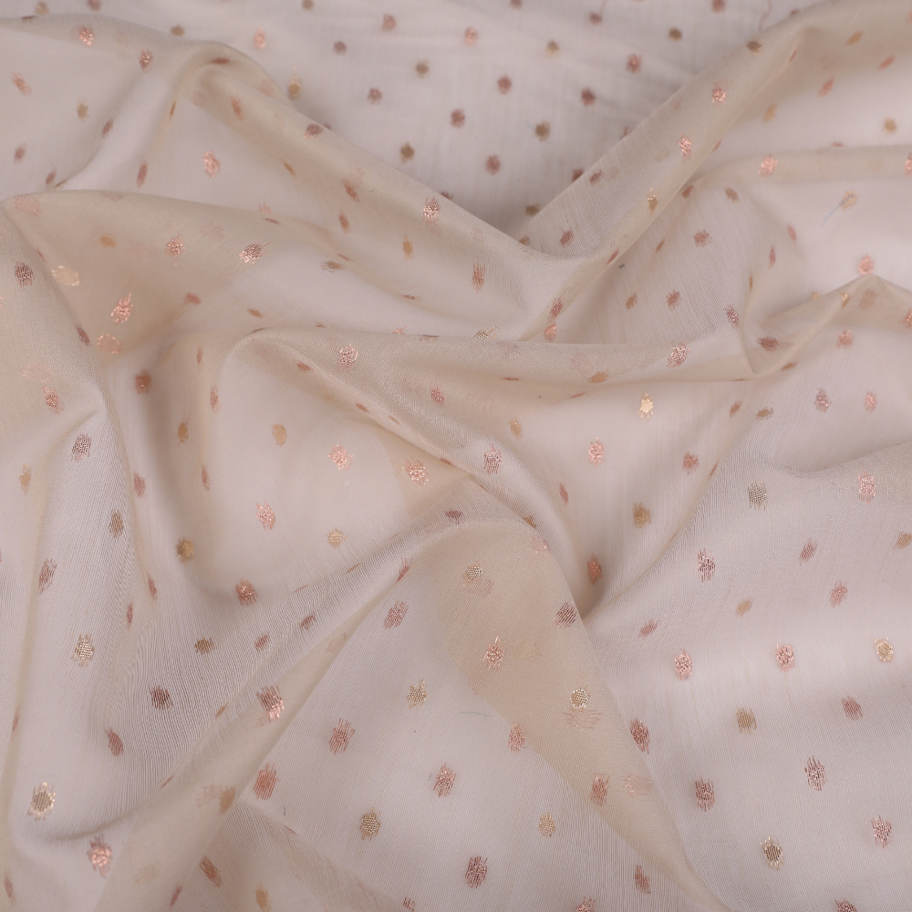 Metallic Dots Organza Jacquard Collection