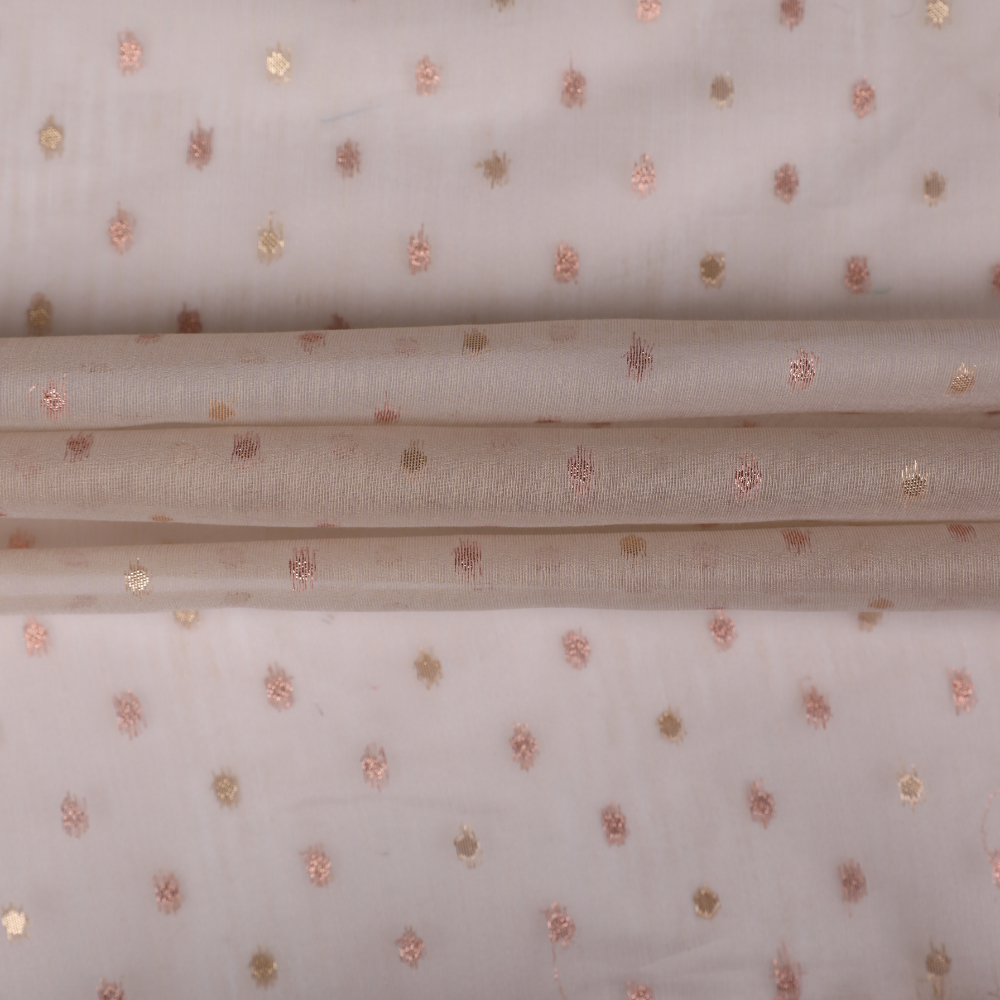 Metallic Dots Organza Jacquard Collection