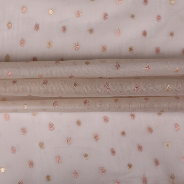 Metallic Dots Organza Jacquard Collection