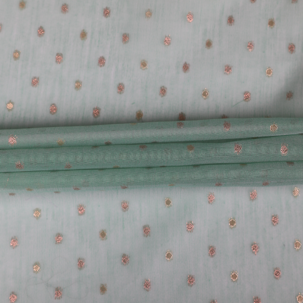Metallic Dots Organza Jacquard Collection