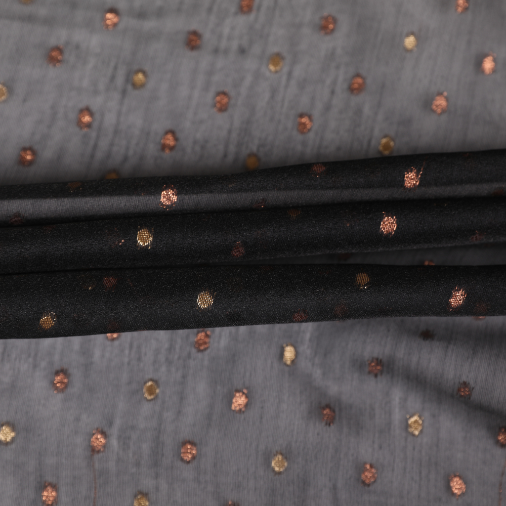 Metallic Dots Organza Jacquard Collection