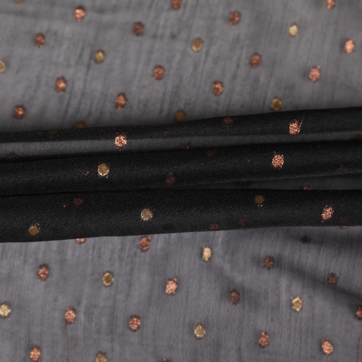 Metallic Dots Organza Jacquard Collection