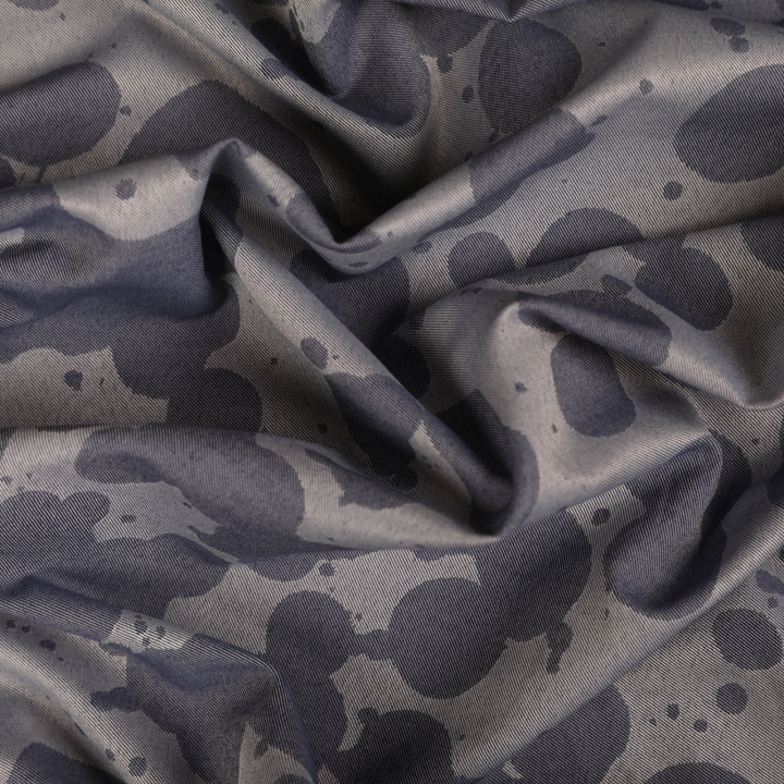 Bubble Denim Jacquard - Grey